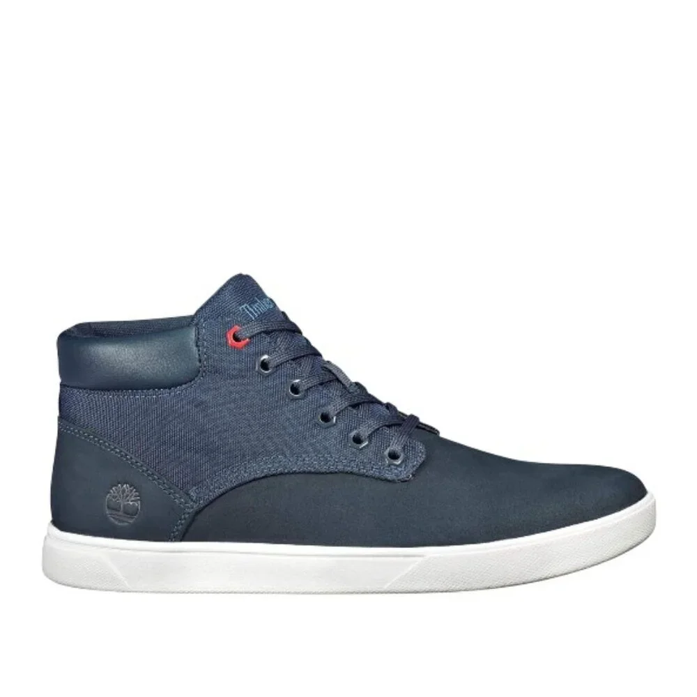 Timberland Men’s Navy Blue Mid Top‎ Sneakers Size 8.5